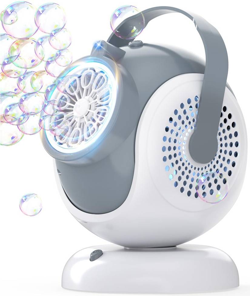 Rechargeable Bubble Machine 360 Rotation