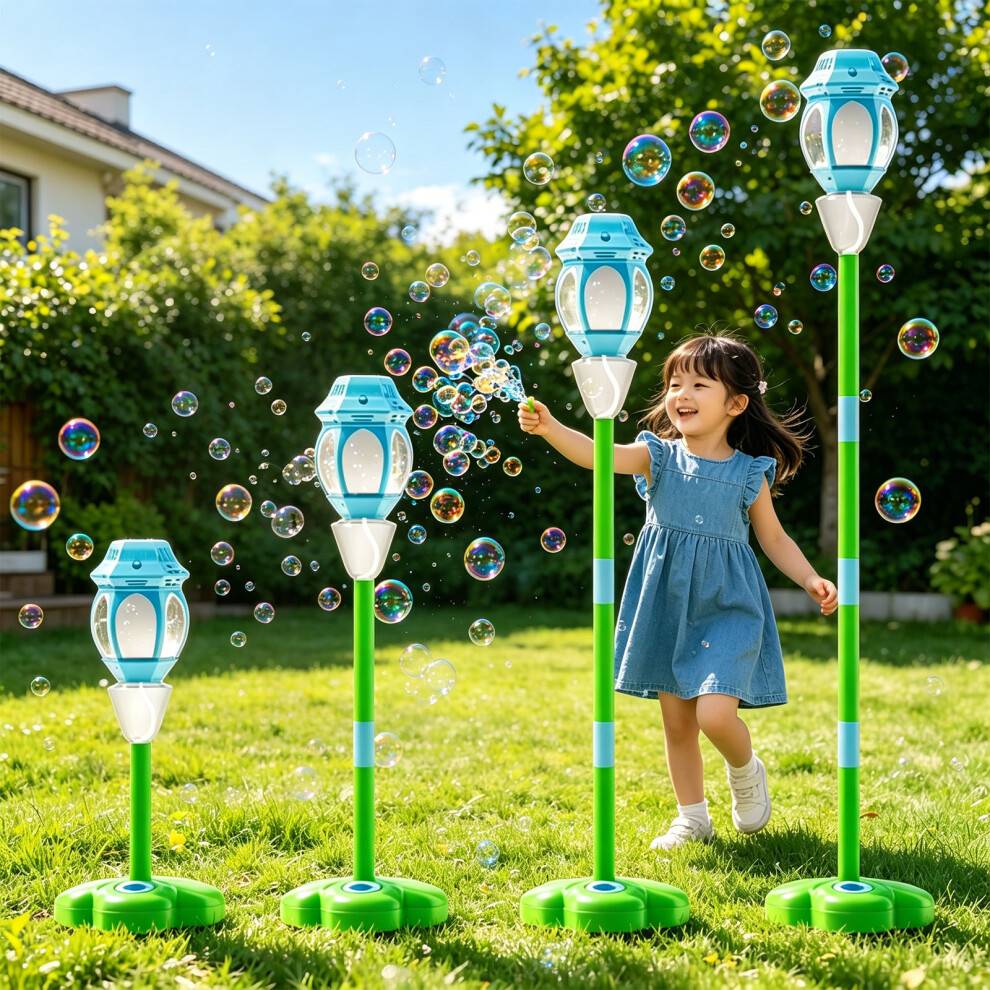 Street Light Shape Bubble Machine Toy
