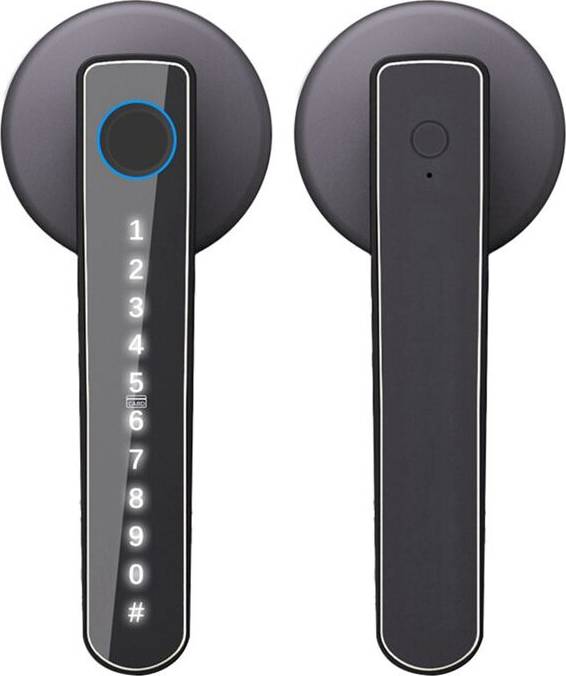 Tlily Door Knob Fingerprint Lock with Passcode Keypad