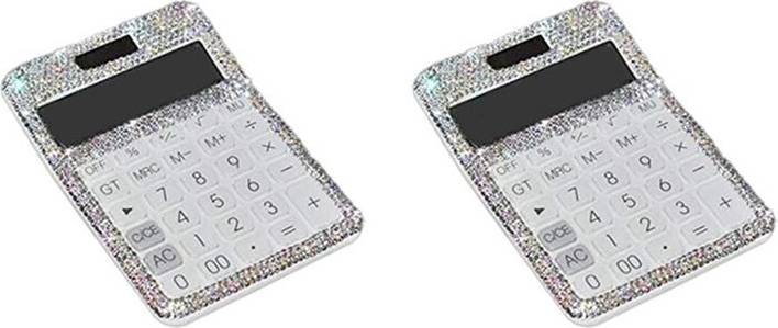 Typecat Rhinestone Crystal Dazzling 12 Digit Solar