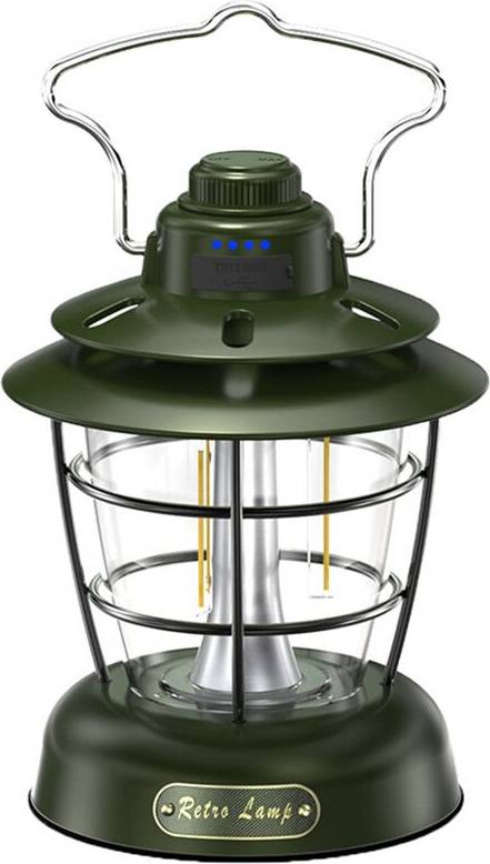 Retro Outdoor Multi-Function Camping Tent Light