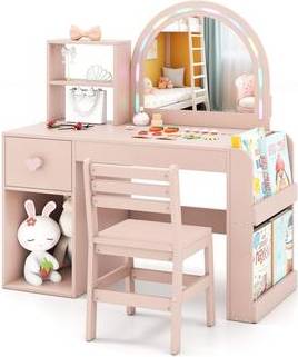 Kids makeup set SlickBlue Kids Makeup Vanity Table Set