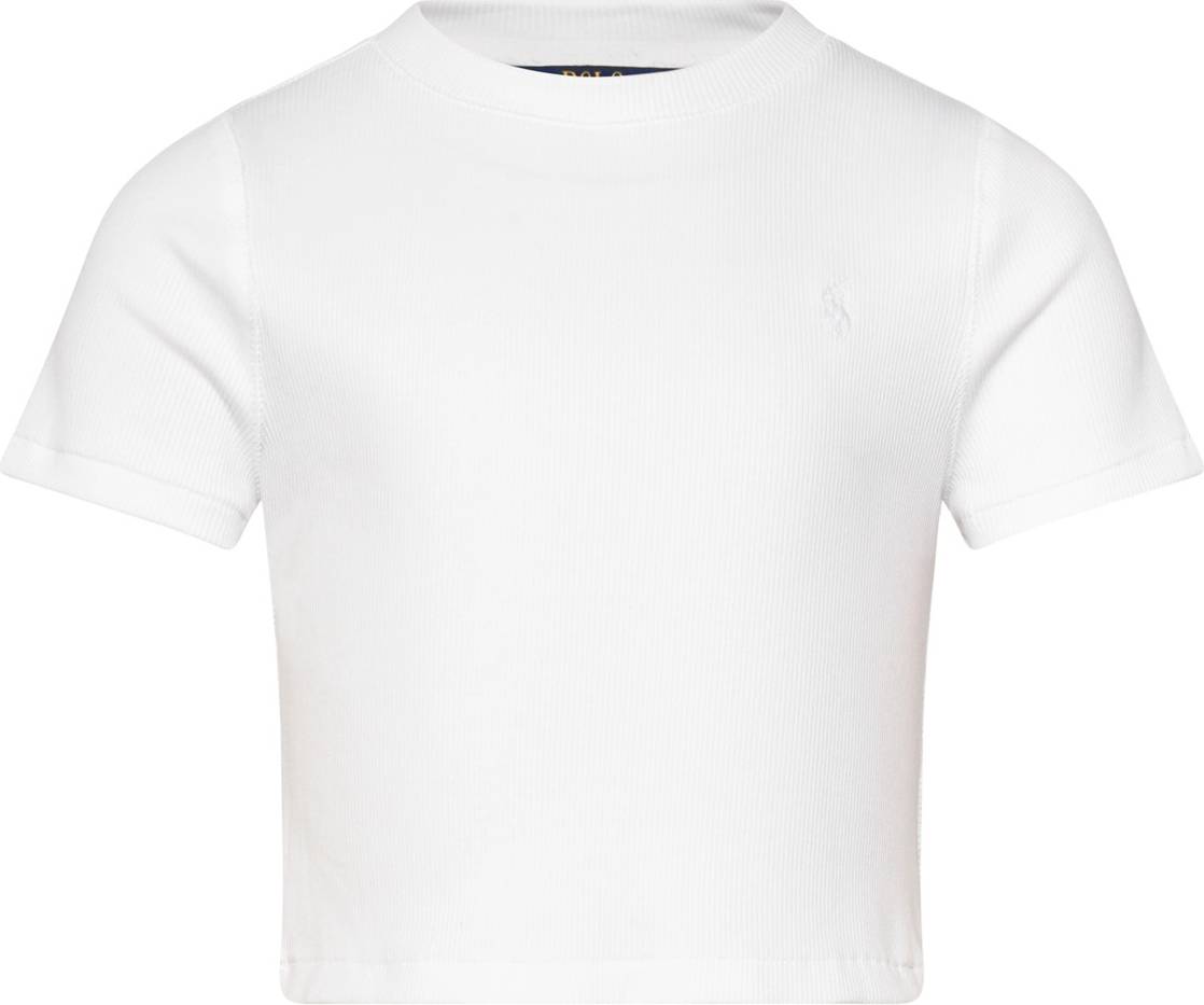 Polo Ralph Lauren Kids Ribbed Boxy Tee - White