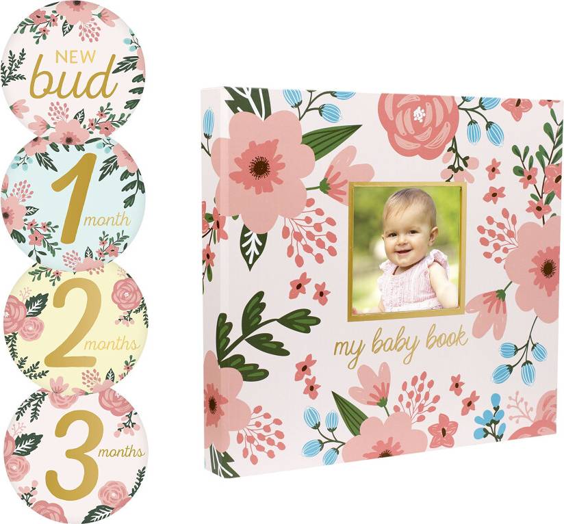 Baby Memory Book and Sticker Set