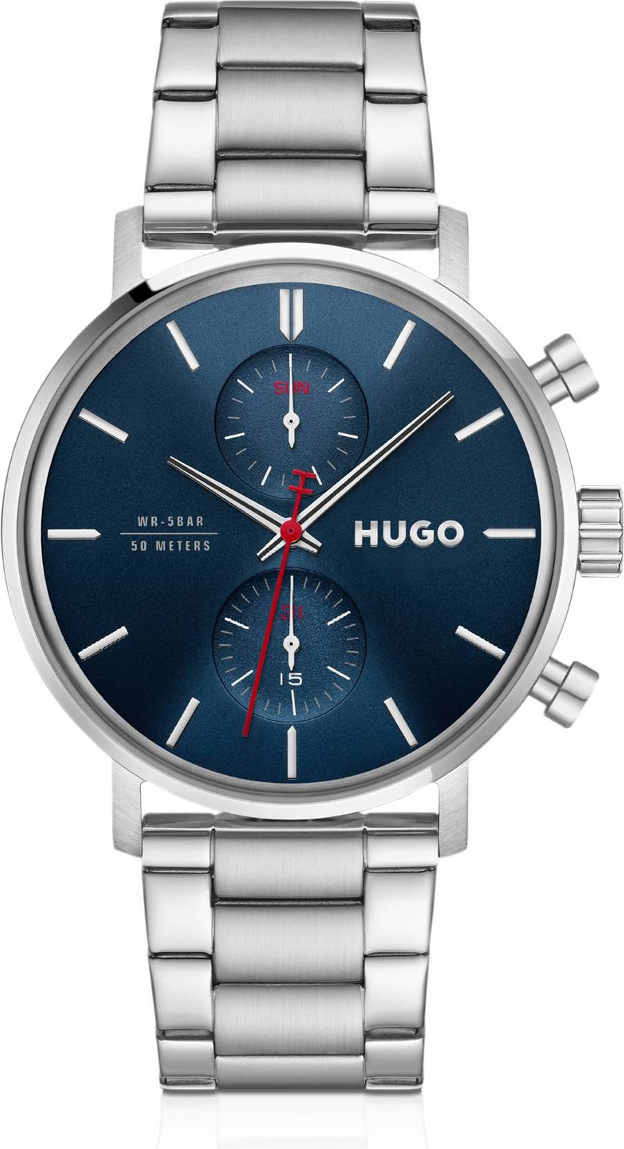 HUGO Multifunction Stainless Steel Watch