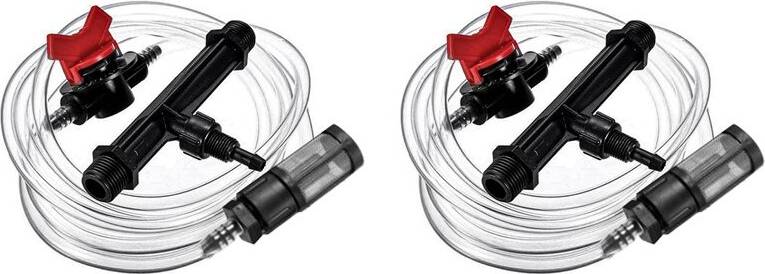 Typecat 2X Irrigation Venturi Fertilizing Injector Kit 3/4 Inch