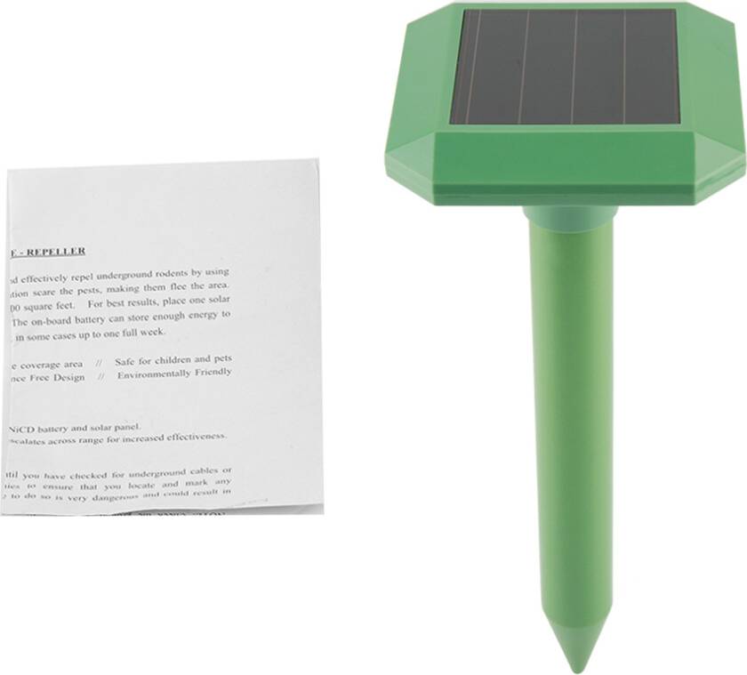 Ultrasonic Pest Control Solar Powered Garden Protection
