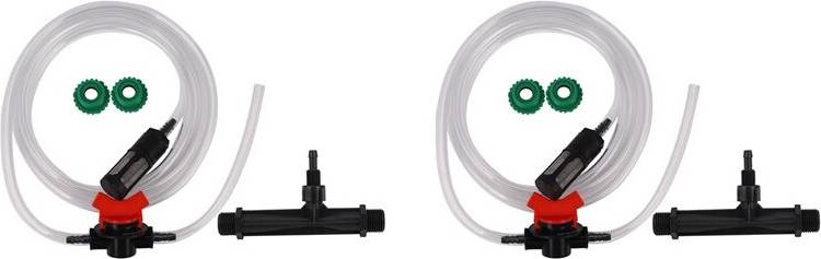 Typecat Agricultural Venturi Fertilizer Injector Kit 2 Set