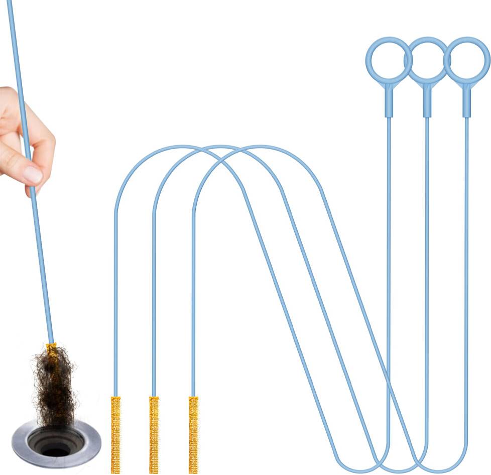 Drain cleaner tool 50 Inch Extended Drain Snake Clog Cleaner