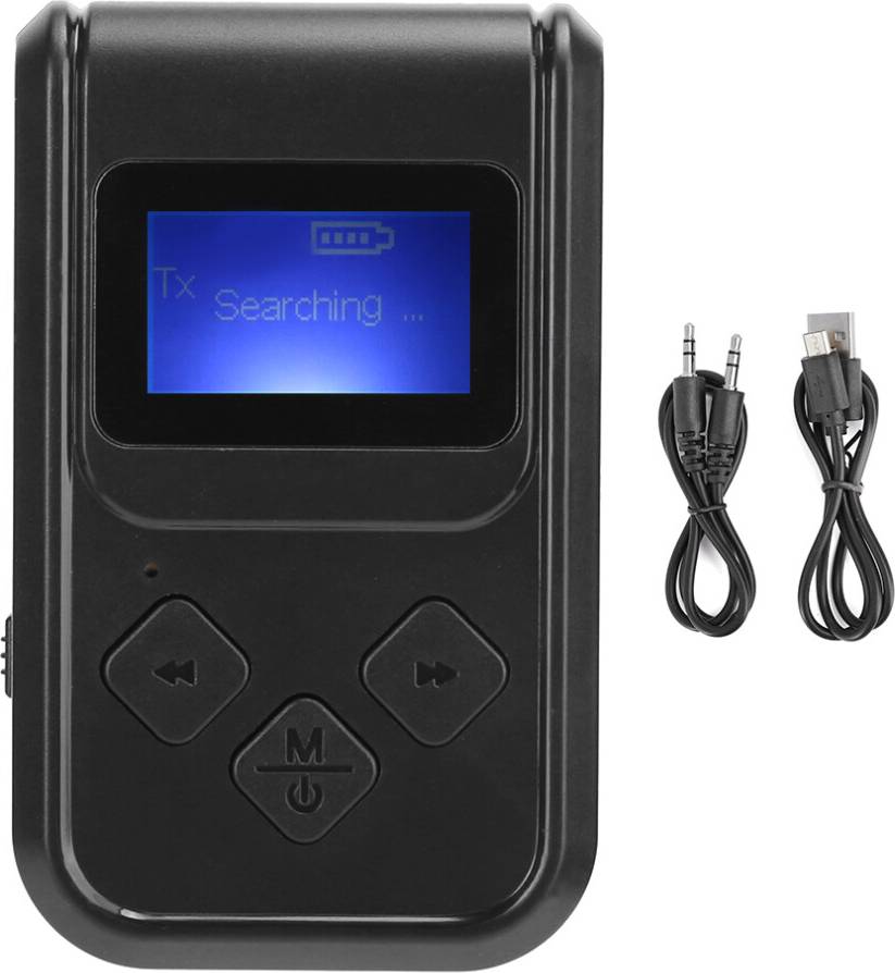 Bluetooth Transmitter Receiver Dual Signal 2In1 Wireless Audio Adapter