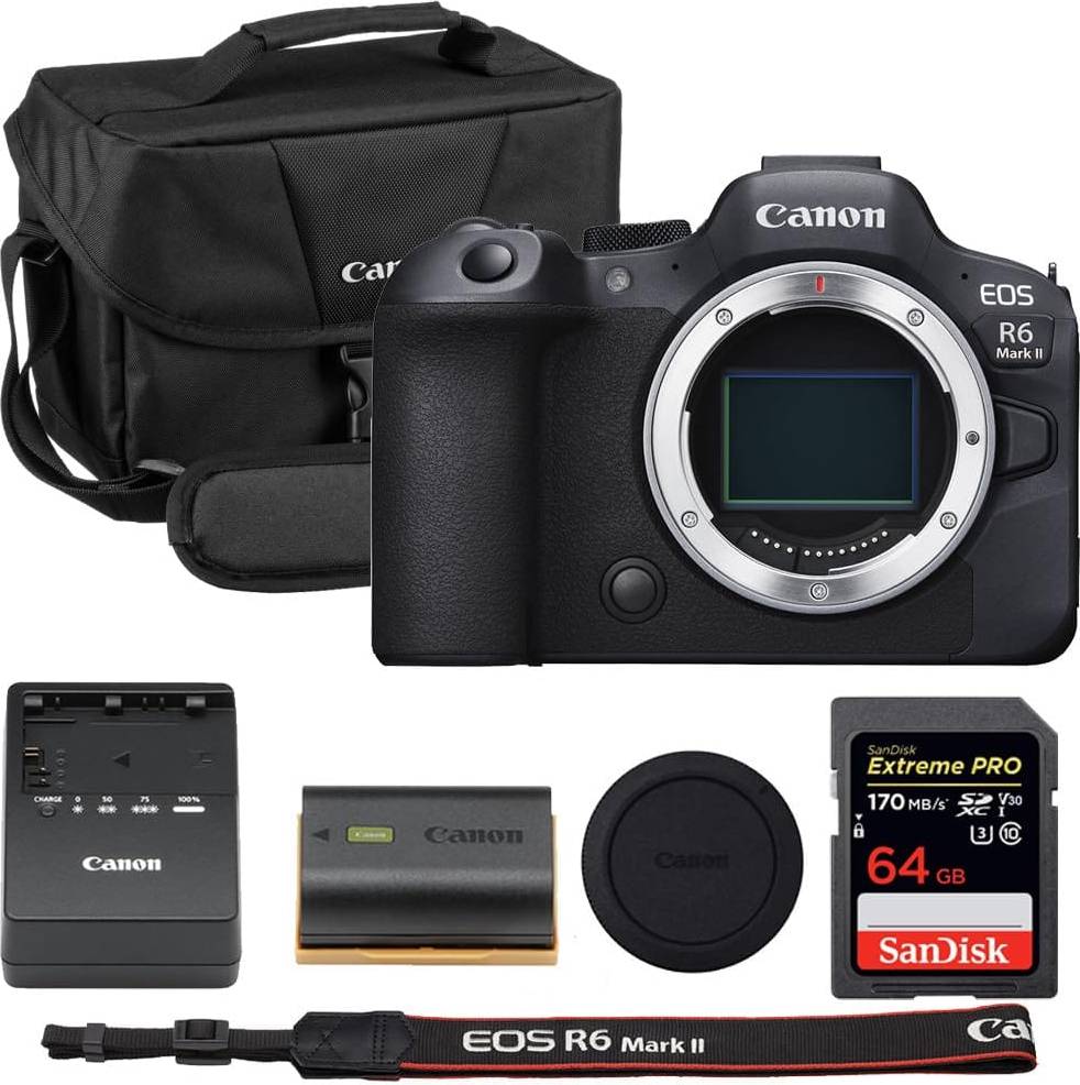 Canon eos r6 mark ii Canon EOS R6 Mark II Mirrorless Camera Body Only