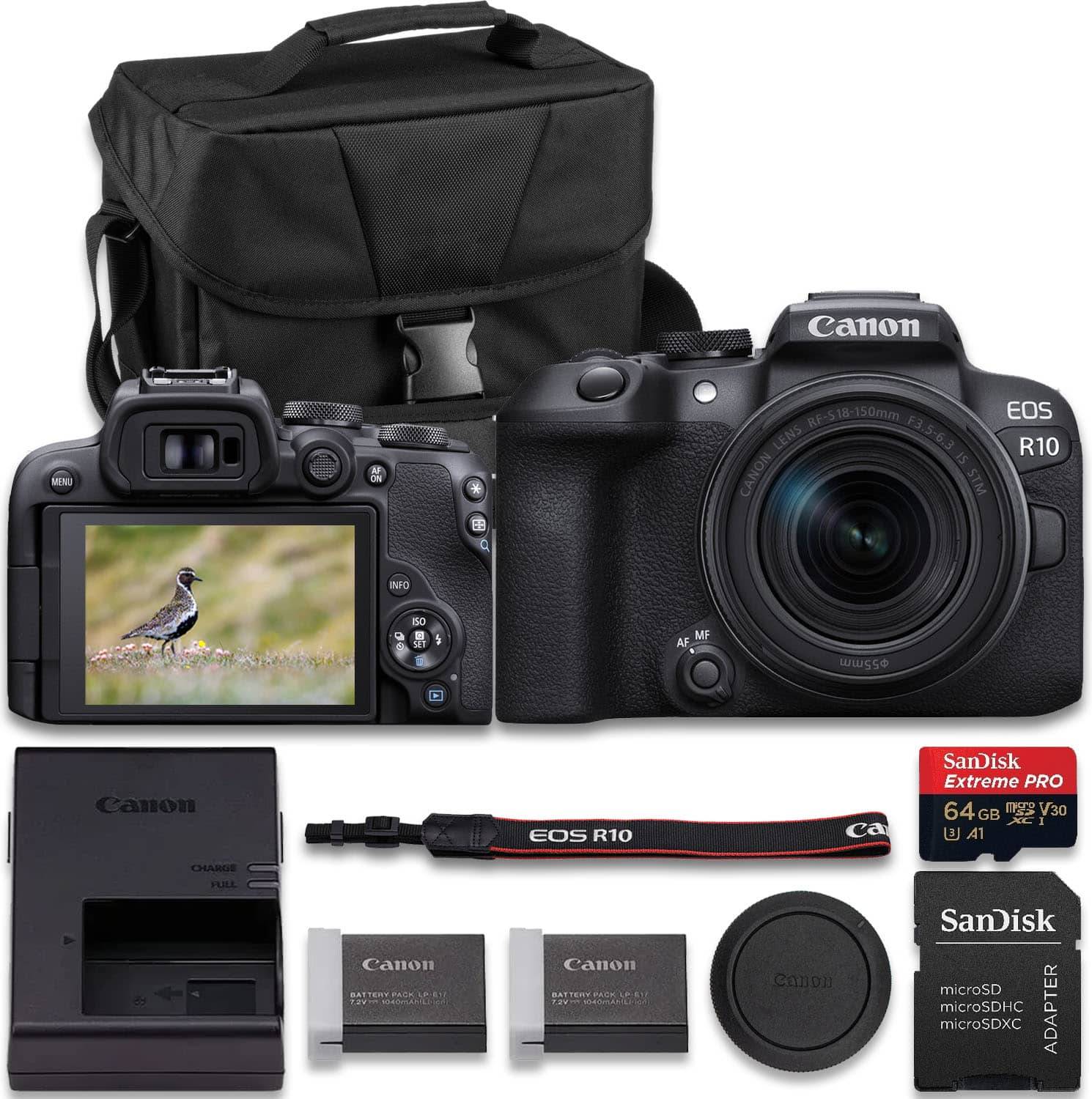 Canon r10 Canon EOS R10 Mirrorless Camera Bundle