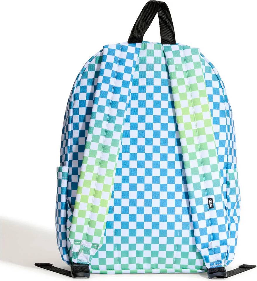 Vans Old Skool Grom Check Rygsæk Backpack - Blue