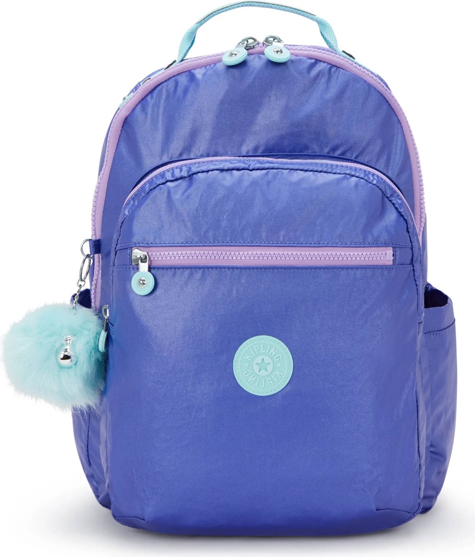 Kipling Large Backpack Cosmic Metallic Polyamide