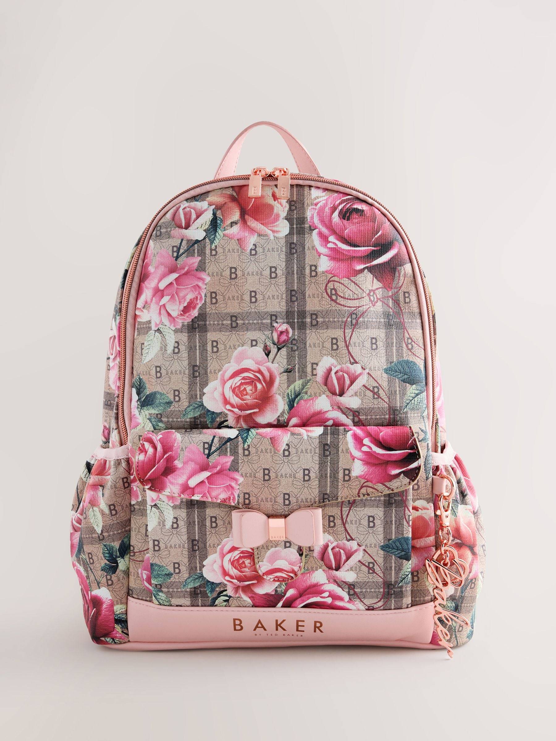 Ted Baker Rygsæk Beige Rød Sort Hvid
