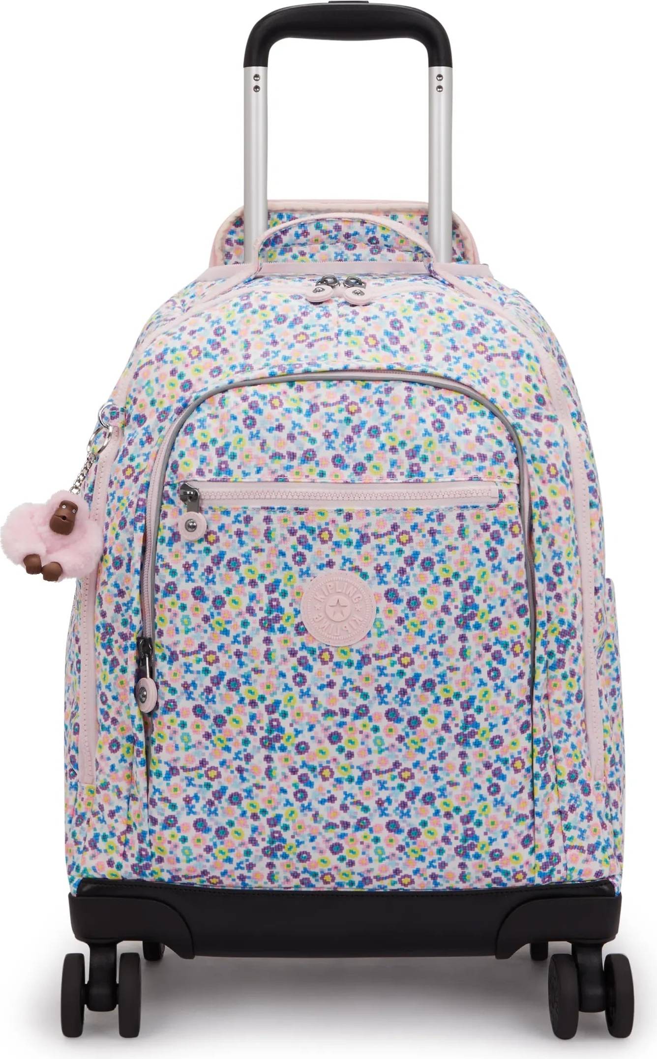 Kipling Digi Flower Print Recycled Polyester