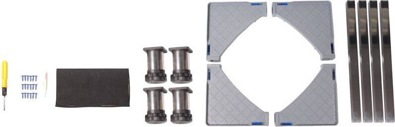 Washing machine stand Adjustable Washing Machine Stand