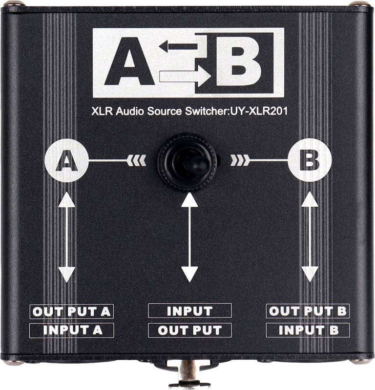 Professional Sound XLR Switching Box