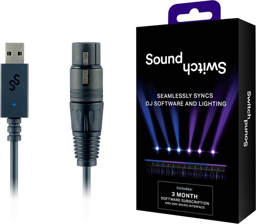 SoundSwitch Micro DMX Ultra-Compact USB Interface