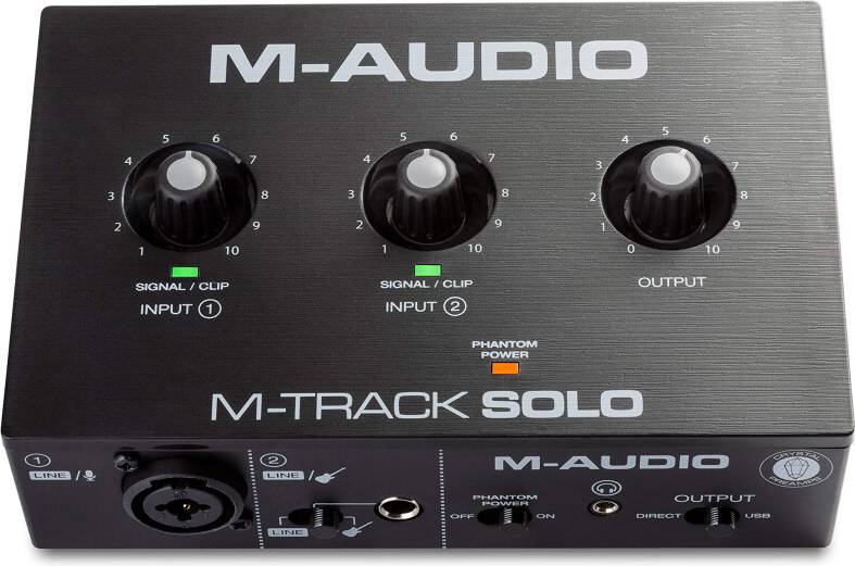 M-Audio M-Track Solo USB Audio Interface