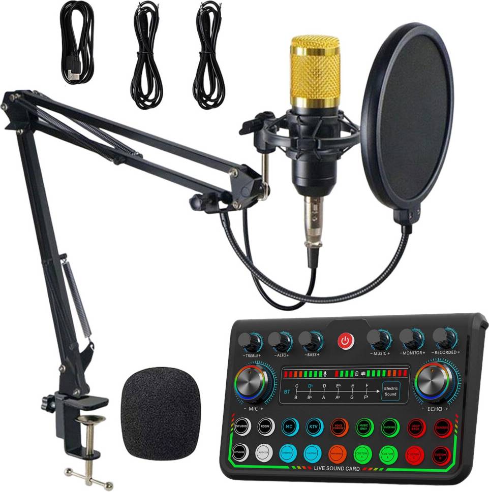 Podcast Equipment Bundle Audio Interface