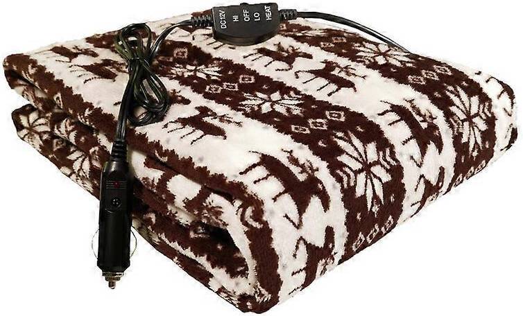Heating Blanket Snowflake Elk Pattern