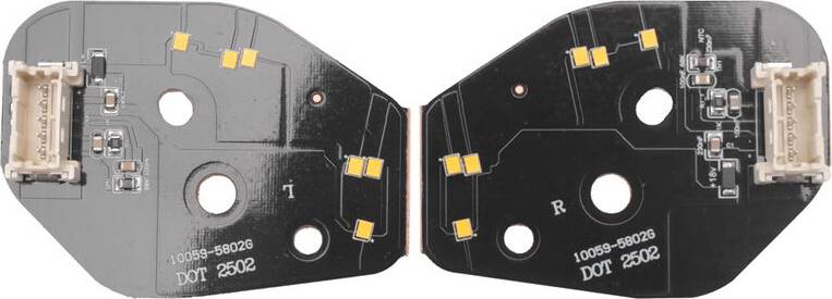 Led projector Istovo Amber DRL Module Front LED Projector Headlights Frame