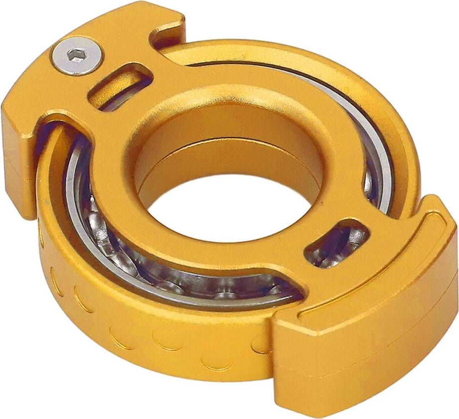 Fingertip Gyroscope Rotating Metal Ring