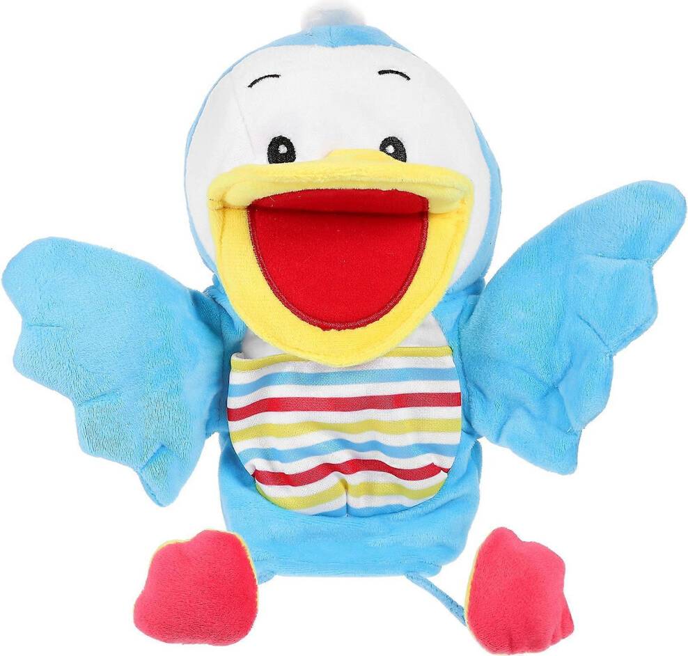 Cartoon Duck Hand Puppet Plush