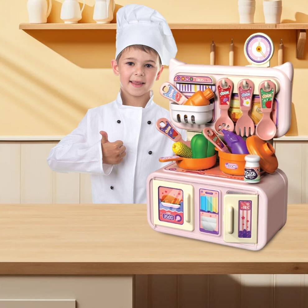 Simulation Kitchen Cookware Playset