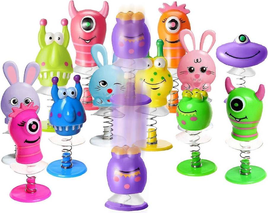 Interactive Jumping Monsters Set 36pc