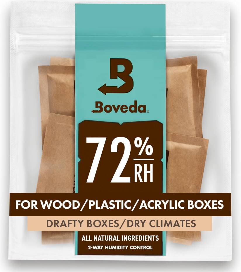 Boveda 72% Two-Way Humidity Control Packs Size 60