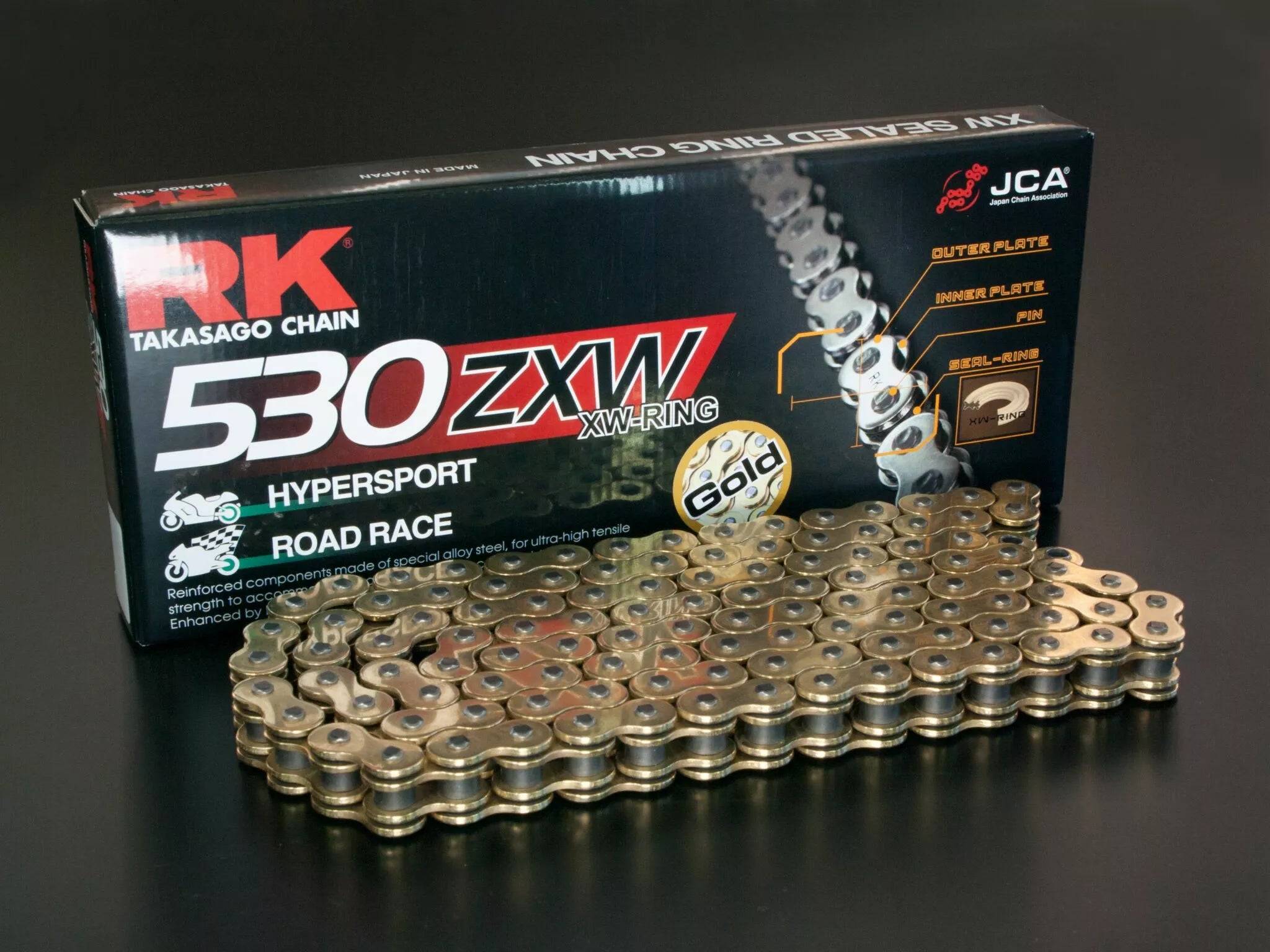 RK Chain RK530ZXW GG 112R