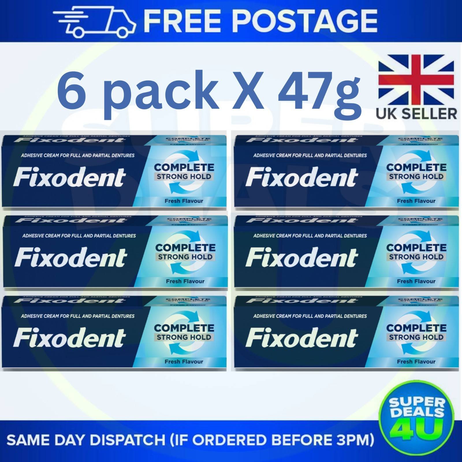Fixodent Proteslim Complete Fresh 47gr