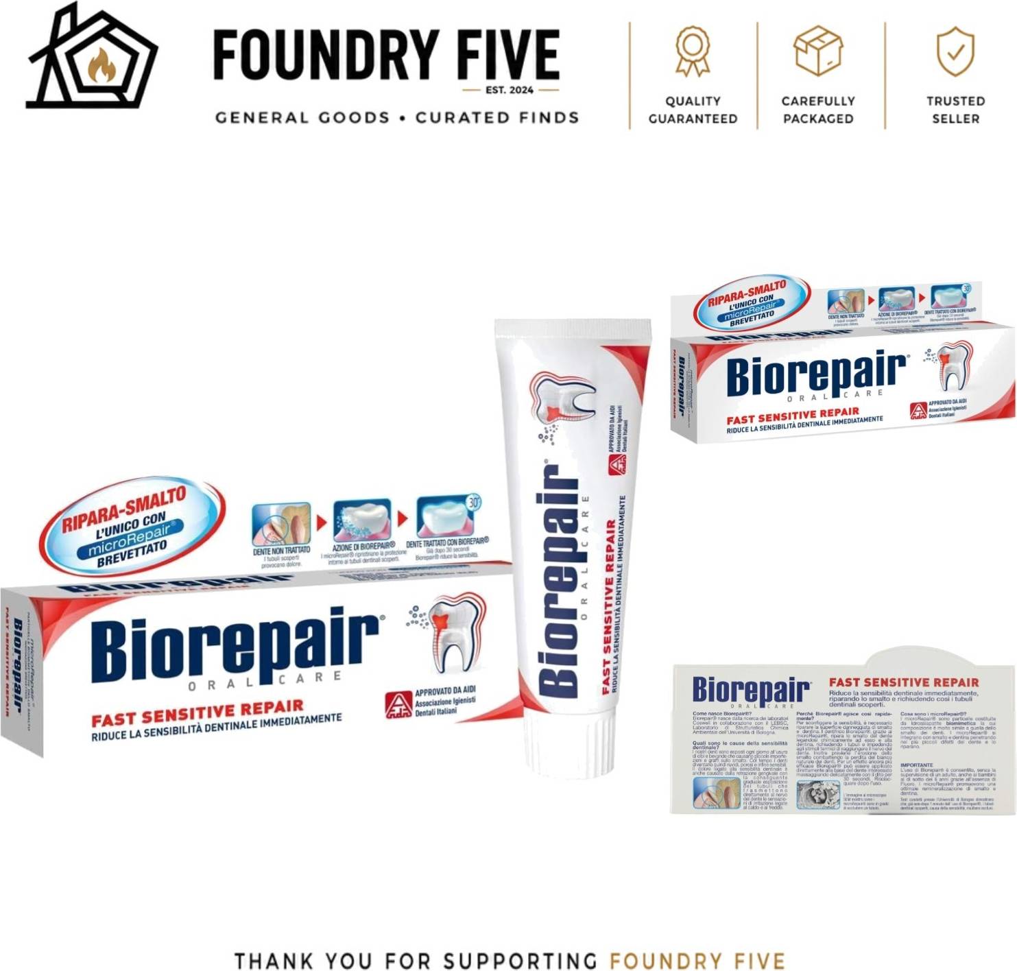 Fast Sensitive Toothpaste 75ml
