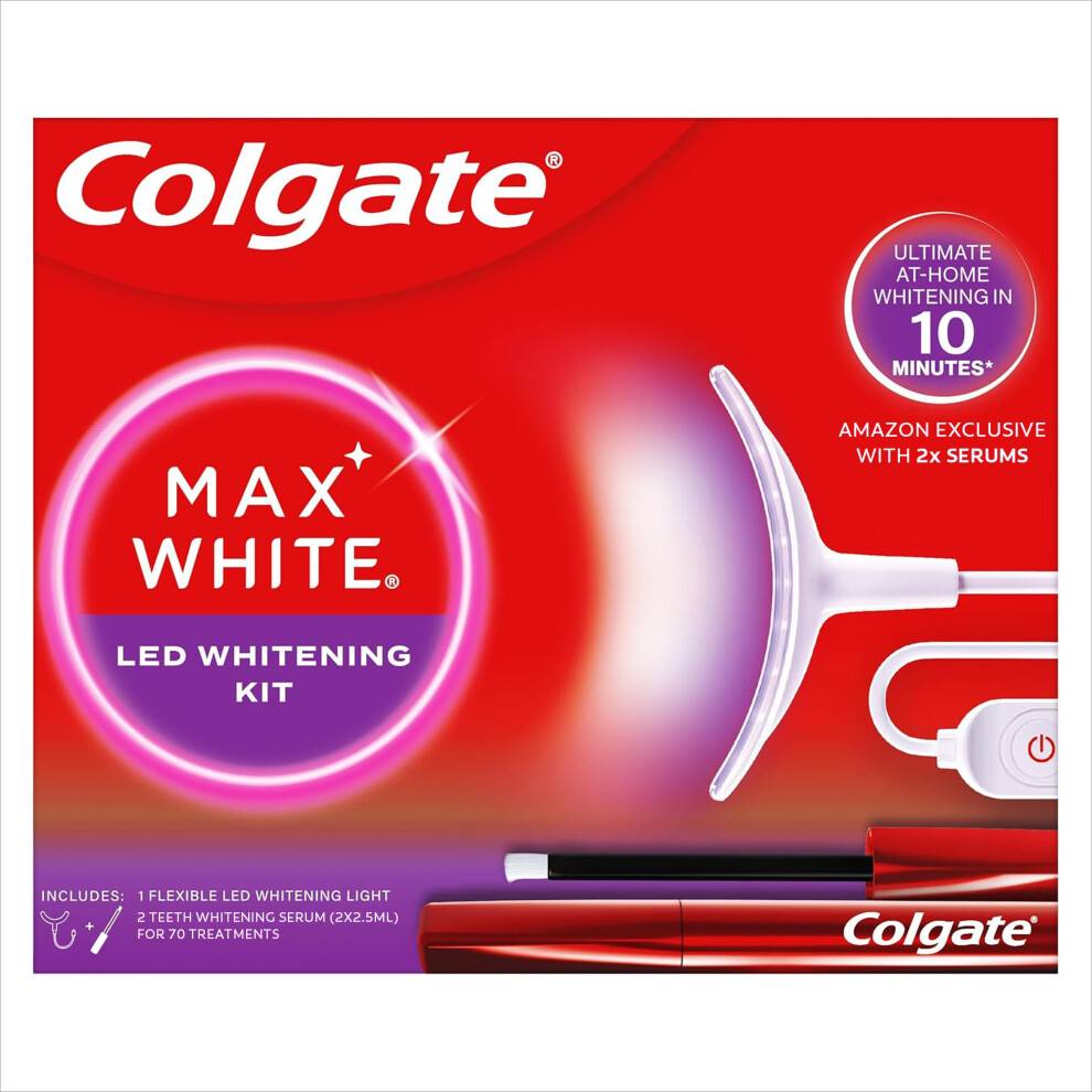 Teeth whitening kit Colgate Max White LED Teeth Whitening Kit