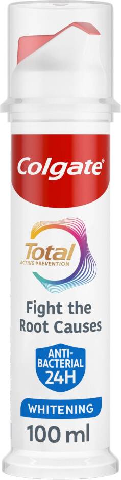 Colgate total whitening Colgate Total Active Prevention Teeth Whitening Toothpaste 100ml