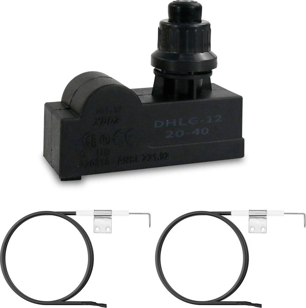 Push Button Grill Ignitor 2 Outlet Electronic Igniter Kit