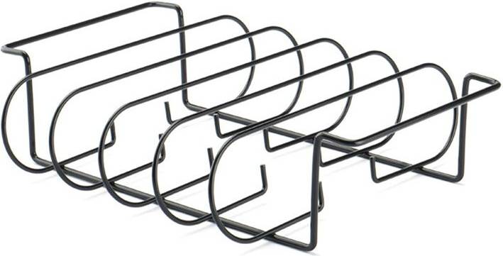 Jojomino Non-Stick Stainless Steel Rib Rack 4 Pcs