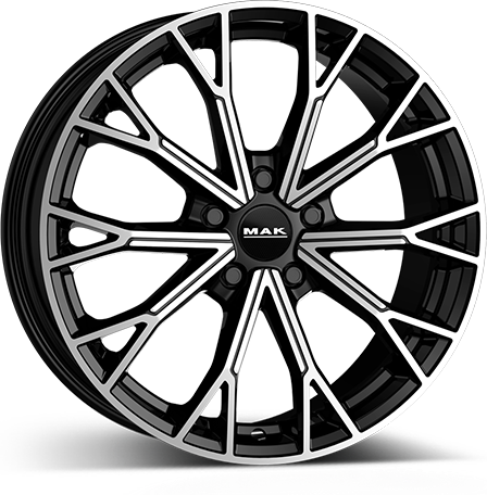 Mak F8020ASBM40KS2X Aluminium Rim 20 Inch