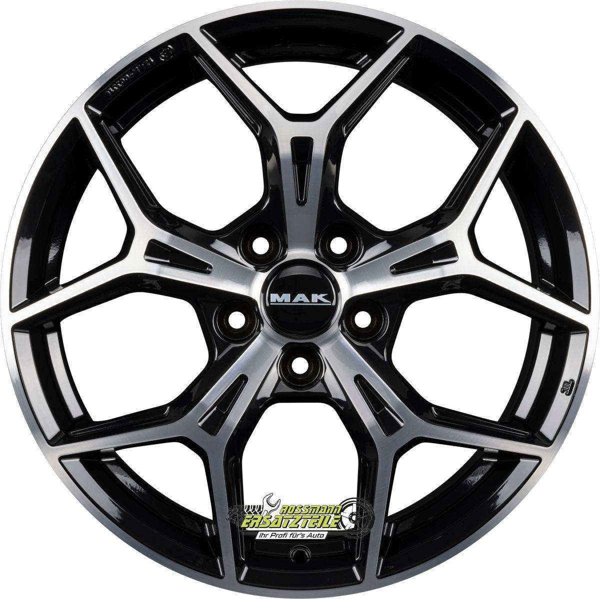 Mak F7070PIBM49FO4 17 Inch Aluminium Rim