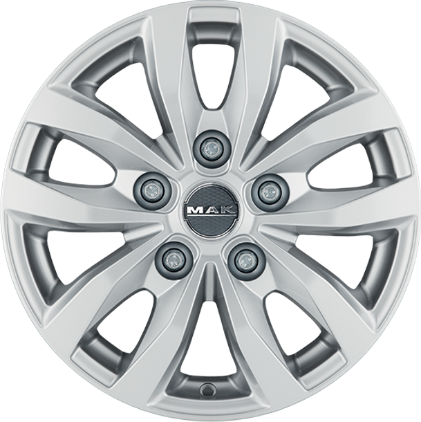 Mak F70705DSI51WS4X Rim Alloy Wheel 17 Inch
