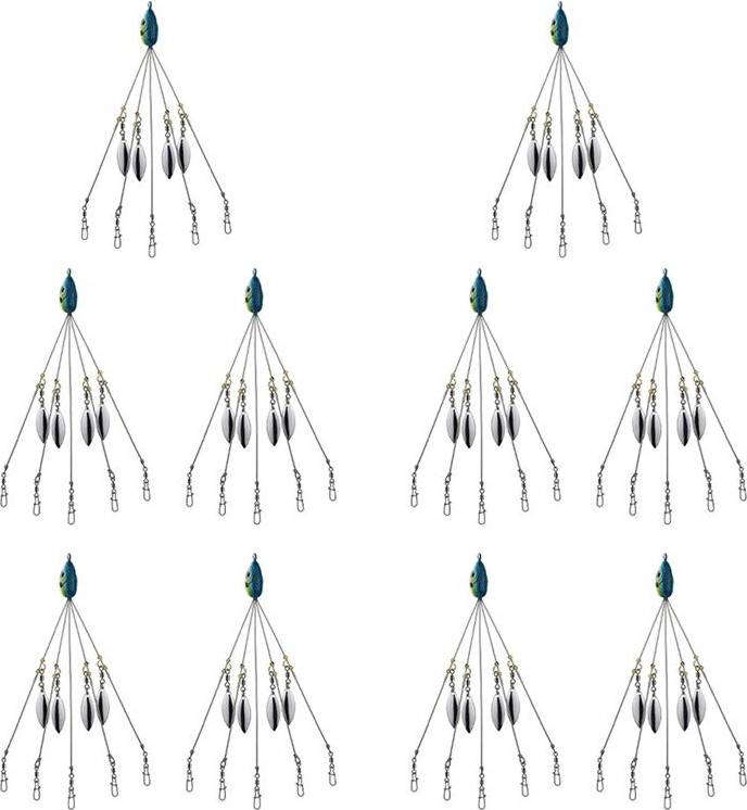 Fishing umbrella Alabama Umbrella Rig Kit
