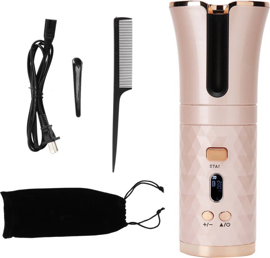 Cordless hair curler Fast Heating Smart Sensor System Cordless Hair Curler