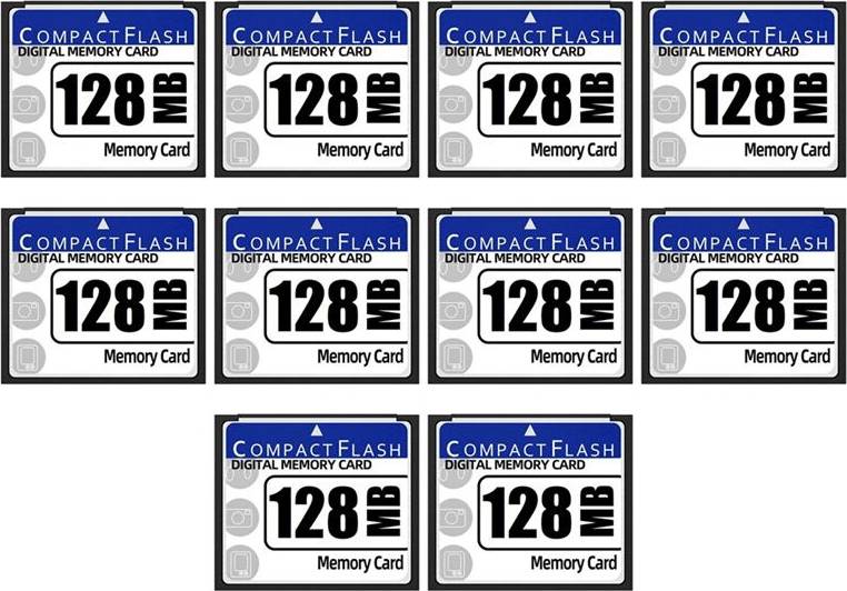 Typecat 10X 128MB Compact Flash Memory Card