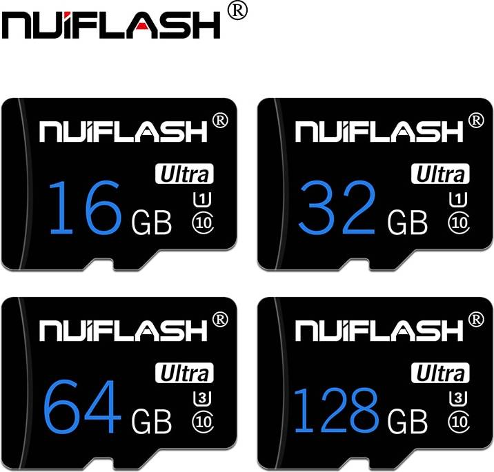 NUIFLASH Class 10 microSD Memory Card
