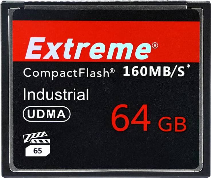 Extreme 64GB Compact Flash Memory Card