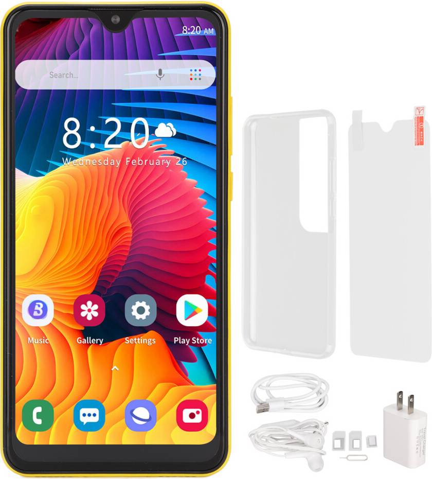 Smartphone With HD Visuals Android 11 Dual SIM