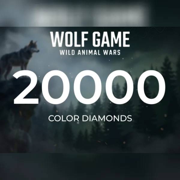 Wolf Game Wild Animal Wars 20000 Color Diamonds
