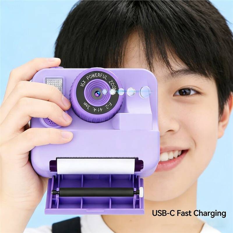 Kamera med print Instant Print Screen Instant Camera
